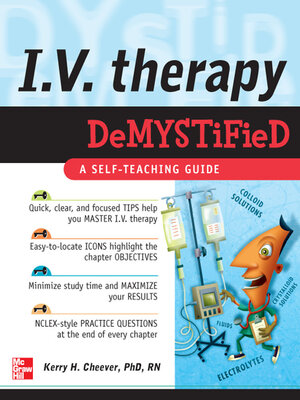 cover image of I. V. Therapy Demystified